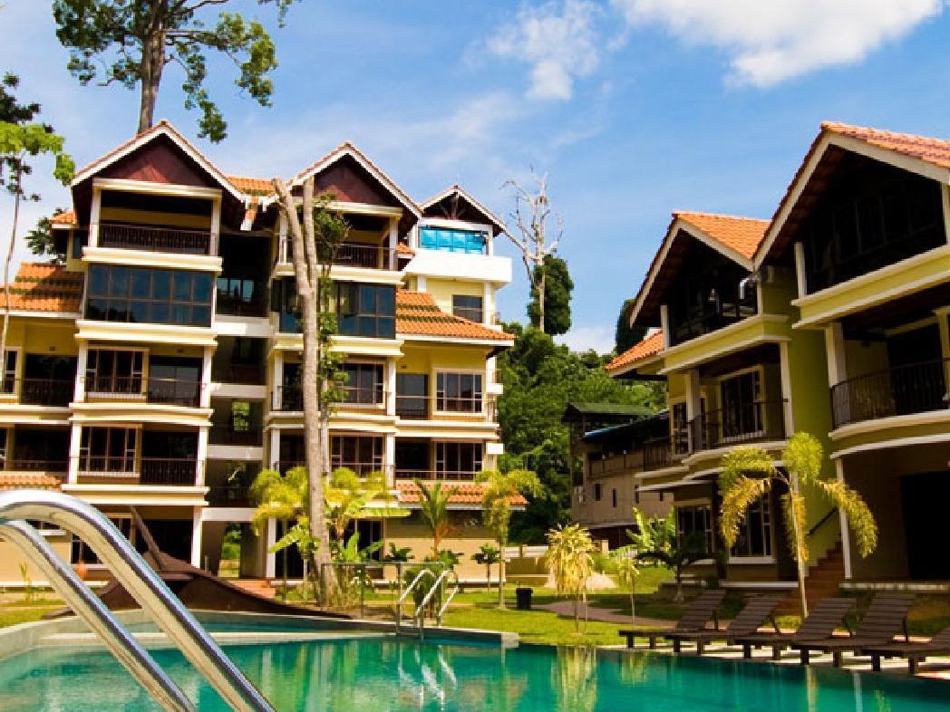 Anjungan Beach Resort Kampung Teluk Nipah Esterno foto